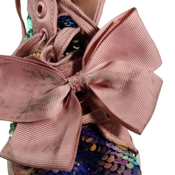 Jojo Siwa Sequin Bowtie Hightops - Picture 7 of 12